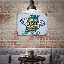 Charger l'image dans la galerie, Peinture personnalisée en feuille de fer avec rouille (Version horizontale)