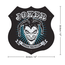 Charger l'image dans la galerie, Peinture personnalisée suspendue en métal en forme de bouclier