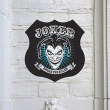 Charger l'image dans la galerie, Peinture personnalisée suspendue en métal en forme de bouclier