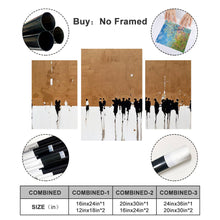 Charger l'image dans la galerie, Peintures suspendues personnalisées: un ensemble de trois photos