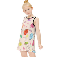 Charger l'image dans la galerie, Robe sans manches pour fille enfant personnalisée et design avec prénom photo