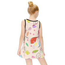 Charger l'image dans la galerie, Robe sans manches pour fille enfant personnalisée et design avec prénom photo