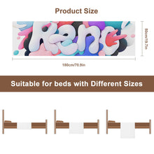 Charger l'image dans la galerie, Personnalisez le Bed Flag Drapeau de lit avec le logo de texte de modèle de photos