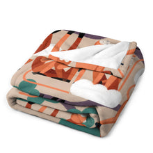 Charger l'image dans la galerie, Couverture de lit canapé en peluche douce confortable personnalisé avec photo image texte motif logo