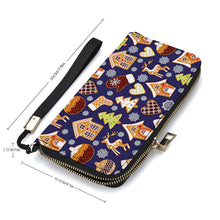 Charger l'image dans la galerie, Portefeuille long en cuir personnalisé avec prénom photo texte pour femme homme