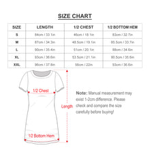 Charger l'image dans la galerie, Robe d'été à manches courtes Ample Chic Femme NZ011 impression personnalisée avec photo logo motif texte