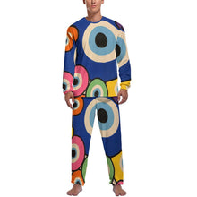 Charger l'image dans la galerie, Pyjama homme ensemble 2 pièces personnalisé avec photo motif logo texte (impression multi-images)