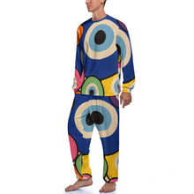 Charger l'image dans la galerie, Pyjama homme ensemble 2 pièces personnalisé avec photo motif logo texte (impression multi-images)