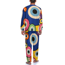 Charger l'image dans la galerie, Pyjama homme ensemble 2 pièces personnalisé avec photo motif logo texte (impression multi-images)