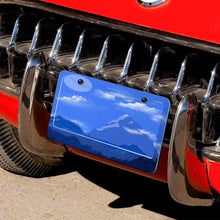 Charger l'image dans la galerie, Support de plaque dimmatriculation de voiture en aluminium QC1101015 Personnalisé (deux trous ronds + combinaison de plaque d'immatriculation)