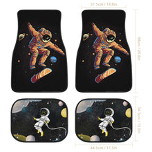 Charger l'image dans la galerie, Tapis de voiture étanche personnalisés en 3D avec photo logo texte ensemble de 4 pièces