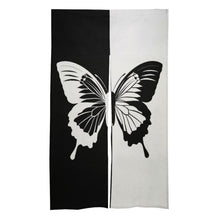 Charger l'image dans la galerie, Rideau de porte personnalisé en chanvre blanc (deux motifs continus)