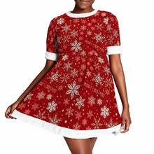 Charger l'image dans la galerie, Robe de Noël femme (blanc) JJ0525022 Personnalisé
