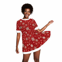 Charger l'image dans la galerie, Robe de Noël femme (blanc) JJ0525022 Personnalisé