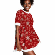 Charger l'image dans la galerie, Robe de Noël femme (blanc) JJ0525022 Personnalisé