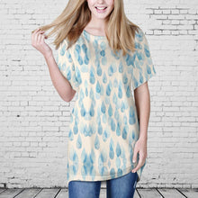 Charger l'image dans la galerie, Robe t-shirt longue à col rond pour femmes AQT à impression d'image unique Personnaliser avec le logo de texte de motif de photos