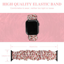 Charger l'image dans la galerie, Bracelet de montre élastique pour Apple Watch personnalisé avec photo texte et motif
