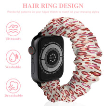 Charger l'image dans la galerie, Bracelet de montre élastique pour Apple Watch personnalisé avec photo texte et motif