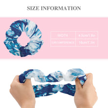 Charger l'image dans la galerie, Cravate à cheveux / anneau de cheveux élastique personnalisé avec image logo motif texte