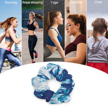 Charger l'image dans la galerie, Cravate à cheveux / anneau de cheveux élastique personnalisé avec image logo motif texte