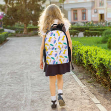 Charger l'image dans la galerie, Sac à dos avec poches sacoche pour ordinateur portable de sport sac d'école personnalisé avec photo texte prénom (conception une image)