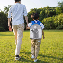 Charger l'image dans la galerie, Sac à dos cartable 13 pouces pour filles garçons ado personnalisé avec photos prénom texte
