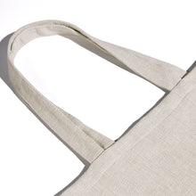 Charger l'image dans la galerie, Sac fourre-tout en coton et lin personnalisé avec photo texte 38*42cm (impression recto-verso)