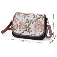 Charger l'image dans la galerie, Sac à bandoulière en cuir personnalisé avec photo texte pour femme et homme