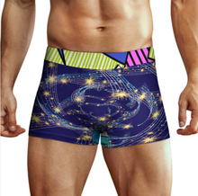 Charger l'image dans la galerie, Sous-vêtement boxer caleçons pour hommes personnalisé avec photo texte (conception multi-images)