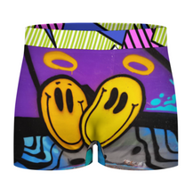 Charger l'image dans la galerie, Sous-vêtement boxer caleçons pour hommes personnalisé avec photo texte (conception multi-images)
