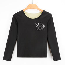 Charger l'image dans la galerie, Sous-vêtement thermique femme sous-vêtement fonctionnel ensemble BR001 shirt pantalon personnalisé avec photo texte prénom
