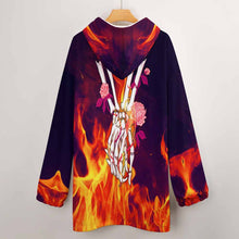 Charger l'image dans la galerie, Sweat à capuche couverture homme adulte B4122 personnalisé avec motif et texte (Image unique)
