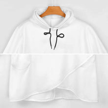Charger l'image dans la galerie, Sweat pull à capuche long Sweatshirt Ourlet Irrégulier femme personnalisé avec photo logo texte motif (impression d'image unique)