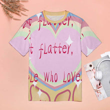 Charger l'image dans la galerie, T-shirt en coton à imprimé code européen pour femmes ZP057 Personnalisé avec photo et texte (Conception multi-images)
