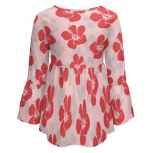 Charger l'image dans la galerie, T-shirt tee shirt manches longues grande taille femme ample chic PL personnalisé avec motif image logo texte (impression d'image unique)