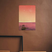 Charger l'image dans la galerie, Tableau suspendus / peinture suspendu en tôle version verticale (épaissie) personnalisé avec photos motif texte