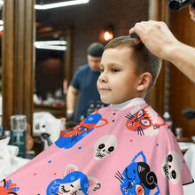 Charger l'image dans la galerie, Tablier de coiffeur cape de coiffeur pour enfants personnalisé avec photos motif texte nom