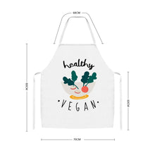 Charger l'image dans la galerie, Tablier de cuisine sans poches pour femme homme personnalisé avec photo motif logo texte