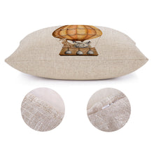 Charger l'image dans la galerie, Taie d'oreiller personnalisée en chanvre simulé (impression recto)