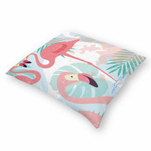 Charger l'image dans la galerie, Taies d'oreiller / Housses de coussin carrée en peluche 45cmx45cm personnalisée avec photo prénom impression recto-verso