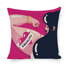 Charger l'image dans la galerie, Taie d'oreiller personnalisée en coton et lin (impression recto) (2 pièces dans 1 groupe)