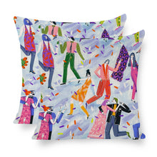 Charger l'image dans la galerie, Taies d'oreiller / Housses de coussin en coton lin personnalisée avec photo motif logo texte image