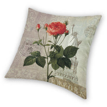 Charger l'image dans la galerie, Taie d'oreiller personnalisée en coton et lin légers (impression recto)