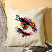 Charger l'image dans la galerie, Taies d'oreiller / Housses de coussin en lin (impression recto-verso) personnalisée avec photo motif logo texte