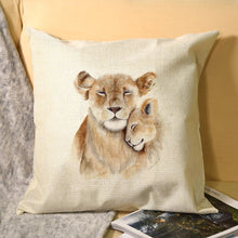 Charger l'image dans la galerie, Taies d'oreiller / Housses de coussin en lin 25cmx25cm (impression recto) personnalisée avec photo motif logo texte
