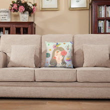 Charger l'image dans la galerie, Taies d'oreiller / Housses de coussin en polyester (impression recto) personnalisée avec photo logo motif texte