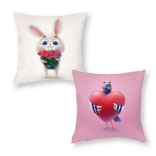 Charger l'image dans la galerie, Taies d'oreiller / Housses de coussin Polyester impression recto (2 pièces 1 groupe) personnalisée avec photo logo texte