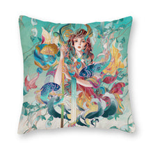 Charger l'image dans la galerie, Taies d'oreiller / Housses de coussin en toile (impression recto) personnalisée avec photo motif logo texte