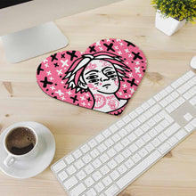 Charger l'image dans la galerie, Tapis de souris personnalisé en forme de coeur avec photos textes et motifs