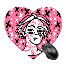 Charger l'image dans la galerie, Tapis de souris personnalisé en forme de coeur avec photos textes et motifs